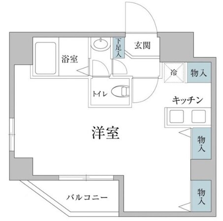 Dreamia上野御徒町の物件間取画像